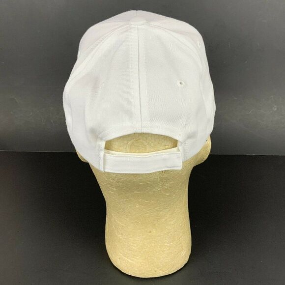 AC Delco Hat Cap White Embroidered Unisex One Size Adjustable Auto Parts Racing - Picture 4 of 7